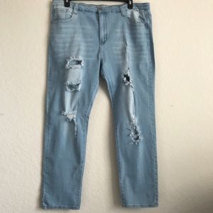 Vip perfect Bf Jean|Distressed Bf Jean